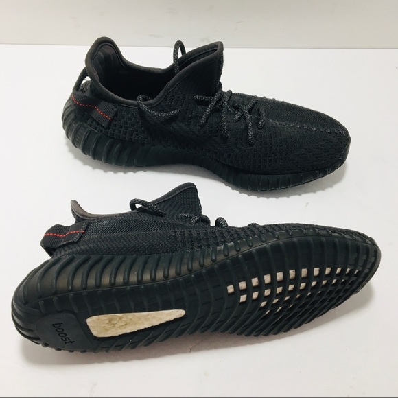 Adidas Yeezy Boost 350 V2 Black 791001 size 9 - Picture 4 of 10